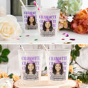 Gift For Women,Gift For Men,Happy,Gift For Yourself,Non-Eng,Photo,Humorous - Custom Photo Birthday Vintage Portrait - Personalized Frosted Cups