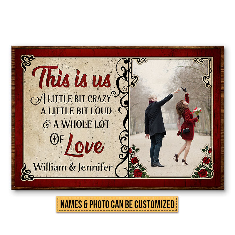 Custom Photo Couple This Is Us Custom Poster, Gifts For Wedding, Anniversary, Birthday