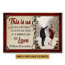 Custom Photo Couple This Is Us Custom Poster, Gifts For Wedding, Anniversary, Birthday
