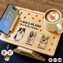 Gift For Men,Gift For Father,Gift For Grandpa,Pet Lovers,Pet Mom,Pet Dad,Dog Lovers,Cat Lovers,Custom Photo,Non-Eng,Photo - Pencil Sketch,Icon,Playful - Custom Photo Dog Cat Pencil Sketch - Gift For Pet Mom Dad - Personalized Couch Arm Table
