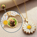 Gift For Yourself,Gift For Women,Dog Lovers,Dog Mom,Cat Lovers,Cat Mom,Pet Lovers,Pet Mom - Custom Photo Frame For Pet Mom - Personalized Hidden Message Necklace