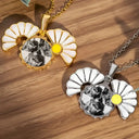 Gift For Wife, Gift For Girlfriend, Gift For Yourself, Gift For Women, Gift For Mother, Gift For Grandma, Love, Gift For Daughter - Custom Photo Frame For Women - Personalized Hidden Message Necklace