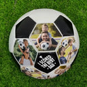 Gift For Father,Sport Dad - Custom Photo I Scored The Best Dad - Personalized Soccer Ball