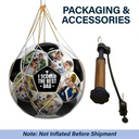 Gift For Father,Sport Dad - Custom Photo I Scored The Best Dad - Personalized Soccer Ball