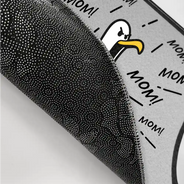Gift For Grandpa,Gift For Father,Dad - Children,Grandpa - Grandkids,Mom - Children,Gift For Mother,Teacher,Non-Eng,Icon,Humorous - Funny Screaming Seagull - Personalized Doormat