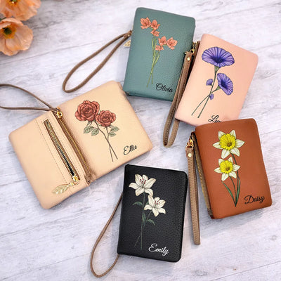 Personalized Wristlet Wallet