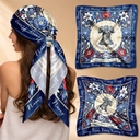 Gift For Yourself,Gift For Women,Happy,Independence Day,America 250th - Custom Let Freedom Ring Floral USA - Personalized Scarf