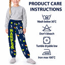 Baseball,Playful,Christmas,Gift For Kids,Icon - Custom Name With Sport Alphabet - Personalized Sweatpants