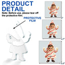 New baby, New Mom, New Dad, Funny, Parents, Gift For Kids, Christmas - Custom Photo 3D Effect Face Art Funny Baby Kid - Personalized Custom Shaped Acrylic Ornament