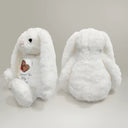 Memorial,Family,Gift For Grandparents,Parents,Sad - Custom Photo A Cuddle From Heaven Memorial - Personalized Soft Toy Bunny