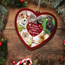 Pet Lovers,Pet Mom,Pet Dad,Pet Couple,Dog Lovers,Dog Mom,Dog Dad,Dog Couple,Cat Lovers,Cat Mom,Cat Dad,Cat Couple,Christmas,Happy - Custom Photo A House Is Not A Home Without Pawprints - Personalized Custom Shaped Wooden Ornament