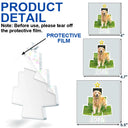 Pet Lovers, Family, Custom Photo, Happy - Custom Photo Album Style Christmas Tree - Personalized Holographic Acrylic Ornament