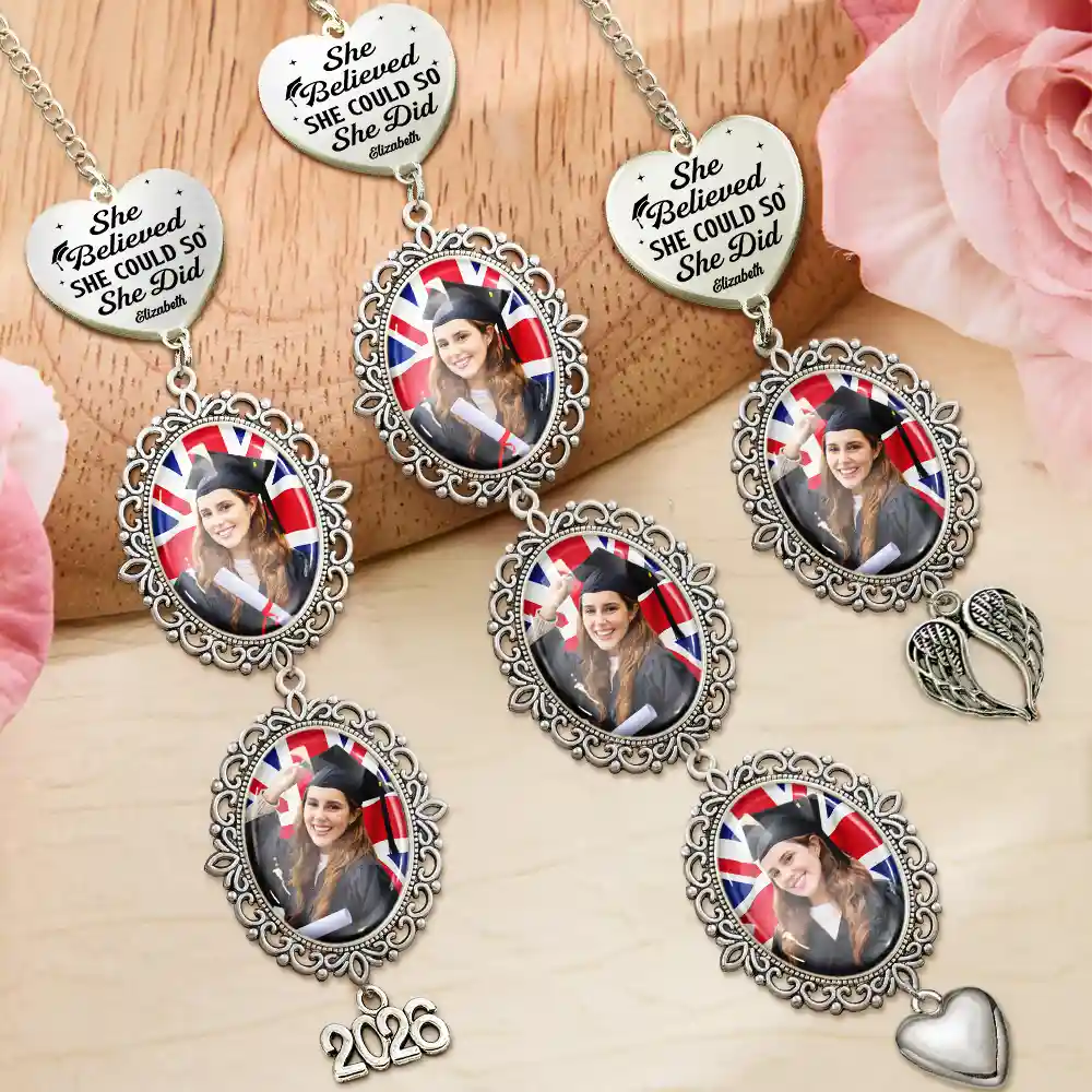 Graduation,Gift For Daughter,Dad - Daughters (Adult),Mom - Daughters (Adult),Happy,Dad - Sons,Gift For Son,Mom - Sons - Custom Photo All The Hassle For A Tassel - Personalized Graduation Tassel Charm