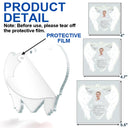 Christmas,Memorial,Family,Sad - Custom Photo Because Someone We Love Is In Heaven - Personalized Custom Shaped Acrylic Ornament