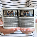 Custom Photo,Gift For Father - Custom Photo Best Dad Ever Hidden Message - Personalized Mug