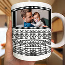 Custom Photo,Gift For Father - Custom Photo Best Dad Ever Hidden Message - Personalized Mug