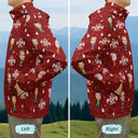 Gift For Father,Gift For Grandpa,Funny - Custom Photo Best Dad Grandpa Ever Pine Tree - Personalized Rain Jacket