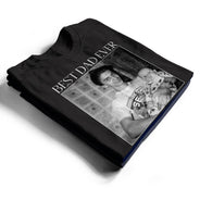 Gift For Father,Gift For Mother,Custom Photo,Love - Custom Photo Best Dad Mom Ever Vintage - Personalized T Shirt