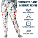 Gift For Father,Sport Dad,Dad's Hobby,Golf - Custom Photo Best Dad Papa By Par Funny Kids - Personalized Pajama Pants