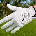 Gift For Father, Custom Photo, Golf, Playful, Upload Full Photo - Custom Photo Best Daddy By Par - Personalized Golf Glove