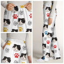 Funny, Christmas, Dog Lovers, Pet Lovers, Cat Lovers, Custom Photo - Custom Photo Best Dog Mom Ever - Personalized Pajama Pants
