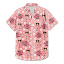 Gift For Mother, Gift For Grandma, Love, Custom Photo - Custom Photo Best Mom Grandma Ever Flower Pattern - Personalized Hawaiian Shirt