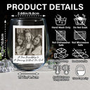 Gift For Bestie,Gift For Sisters,Custom Photo,Happy  - Custom Photo Besties Gray Scale Right In The Throat - Personalized Stemless Wine Glass