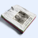 Gift For Bestie,Gift For Sisters,Happy,Custom Photo,Old Best friends - Custom Photo Besties Gray Scale Right In The Throat - Personalized T Shirt