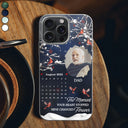 Memorial,Family,Sad - Custom Photo Calendar Memorial My Heart Changed Forever - Personalized Clear Phone Case