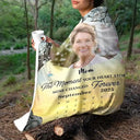 Memorial,Gift For Women,Gift For Men,Family,Sad,Custom Photo - Custom Photo Calendar Memorial The Moment Your Heart Stopped - Personalized Fleece Blanket, Sherpa Blanket