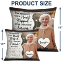 Memorial,Gift For Mother,Family - Custom Photo Calendar Not A Day Goes By That You Are Not Missed - Personalized Pillow