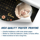 Calendar,Photo,Custom Photo,New Dad,New Mom,New baby - Custom Photo Calendar The Day You Became My Mom - Personalized Poster