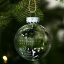 Family, Christmas, Memorial, Sad - Custom Photo Calendar The Moment Your Heart Stopped Memorial - Personalized Ball Ornament