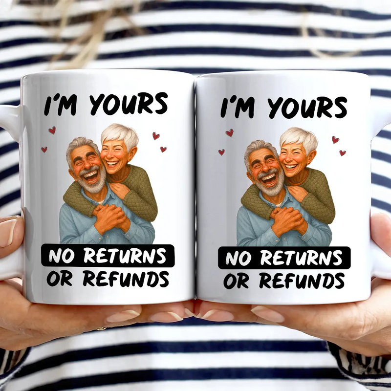 Gift For Wife,Gift For Husband,Gift For Couples,Gift For Girlfriend,Gift For Boyfriend,Funny,Family,Gift For Sibling - Custom Photo Caricature Funny Couple You Are The Best Thing - Personalized Mug