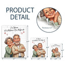 Custom Photo,Art Design,Gift For Couples,Top Market,Romantic,Photo - Caricature - Remove BG - Custom Photo Caricature I'm Yours No Returns Or Refunds - Personalized Building Brick Blocks