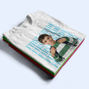 Adorable,Art Design,Back To School,Gift For Kids,Photo - Cartoon Portrait - Custom Photo Cartoon Portrait Kid Ready For School Kindergarten First Grade - Personalized T Shirt