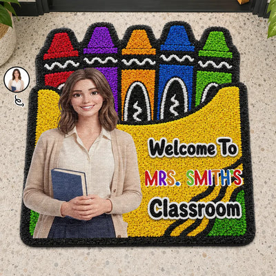 Custom Shaped Photo Doormat