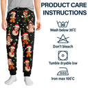 Christmas, Funny, Gift For Couples, Gift For Husband, Gift For Wife, Parents, Gift For Grandparents, Family, Gift For Sibling - Custom Photo Christmas Characters Funny Face - Personalized Pajama Pants