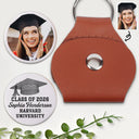 Graduation,Happy - Custom Photo Class Of Graduation Senior - Personalized Leather Pocket Hug