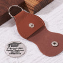 Graduation,Happy - Custom Photo Class Of Graduation Senior - Personalized Leather Pocket Hug