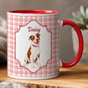Dog Lovers,Pet Lovers,Cat Lovers,Photo - Colored Pencil ,Playful - Custom Photo Colored Pencil Sketch Dog Cat Pet Portrait - Personalized Mug