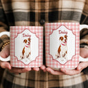 Dog Lovers,Pet Lovers,Cat Lovers,Photo - Colored Pencil ,Playful - Custom Photo Colored Pencil Sketch Dog Cat Pet Portrait - Personalized Mug