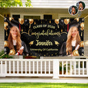 Graduation, Happy - Custom Photo Congrats Graduation - Personalized Horizontal Banner