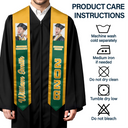 Gift For Yourself,Gift For Women,Gift For Men,Graduation,Happy - Custom Photo Congratulations Graduates - Personalised Stoles