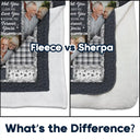 Old Couples,Gift For Couples,Gift For Women,Gift For Men,Gift For Husband,Gift For Wife,Gift For Boyfriend,Gift For Girlfriend,Custom Photo,Love,Christmas - Custom Photo Couple I Met You I Liked You I Love You - Personalized Fleece Blanket, Sherpa Blanket