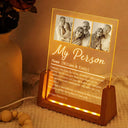 Custom Photo,Gift For Couples,LGBT,Old Couples,Gift For Women,Gift For Men,Gift For Husband,Gift For Wife,Gift For Boyfriend,Gift For Girlfriend,Love - Custom Photo Couple My Person Definition - Personalized Night Light