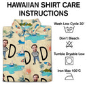 Gift For Husband, Gift For Yourself, Gift For Men, Gift For Father, Custom Photo, Funny - Custom Photo Dad Stance - Personalized Hawaiian Shirt