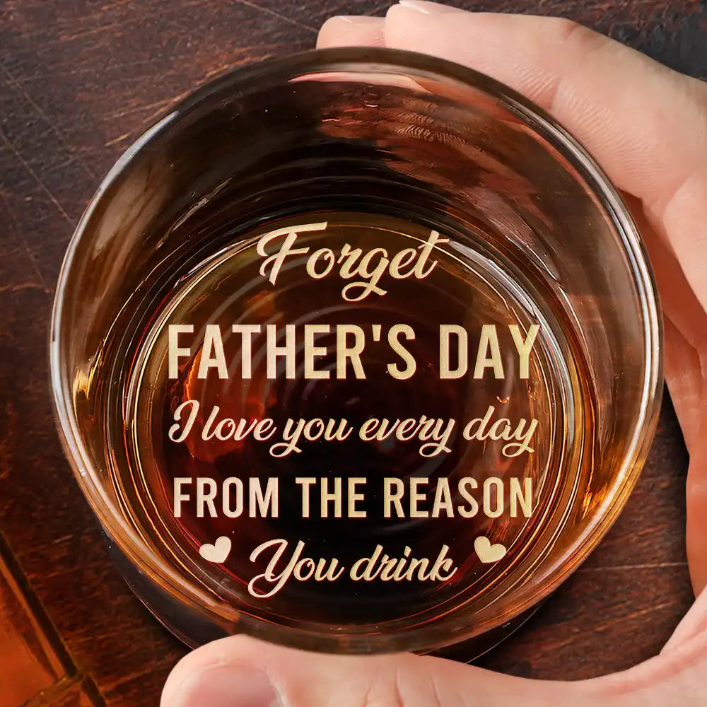 Personalized Whiskey Glass,Bottom Engraved Personalized Whiskey