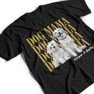 Playful, Custom Photo, Pet Lovers, Remove BG Photo - Custom Photo Dog Mama Cat Mama Dog Dad - Personalized T Shirt