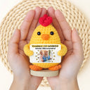 Gift For Mother, Family, Gift For Grandma, Happy - Custom Photo Excellent Mom Grandma Dad Friends Would Recommend - Personalized Doll Crochet With Custom Card